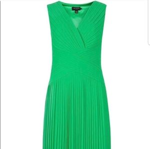 Ted Baker pleated green dress, sold out online!